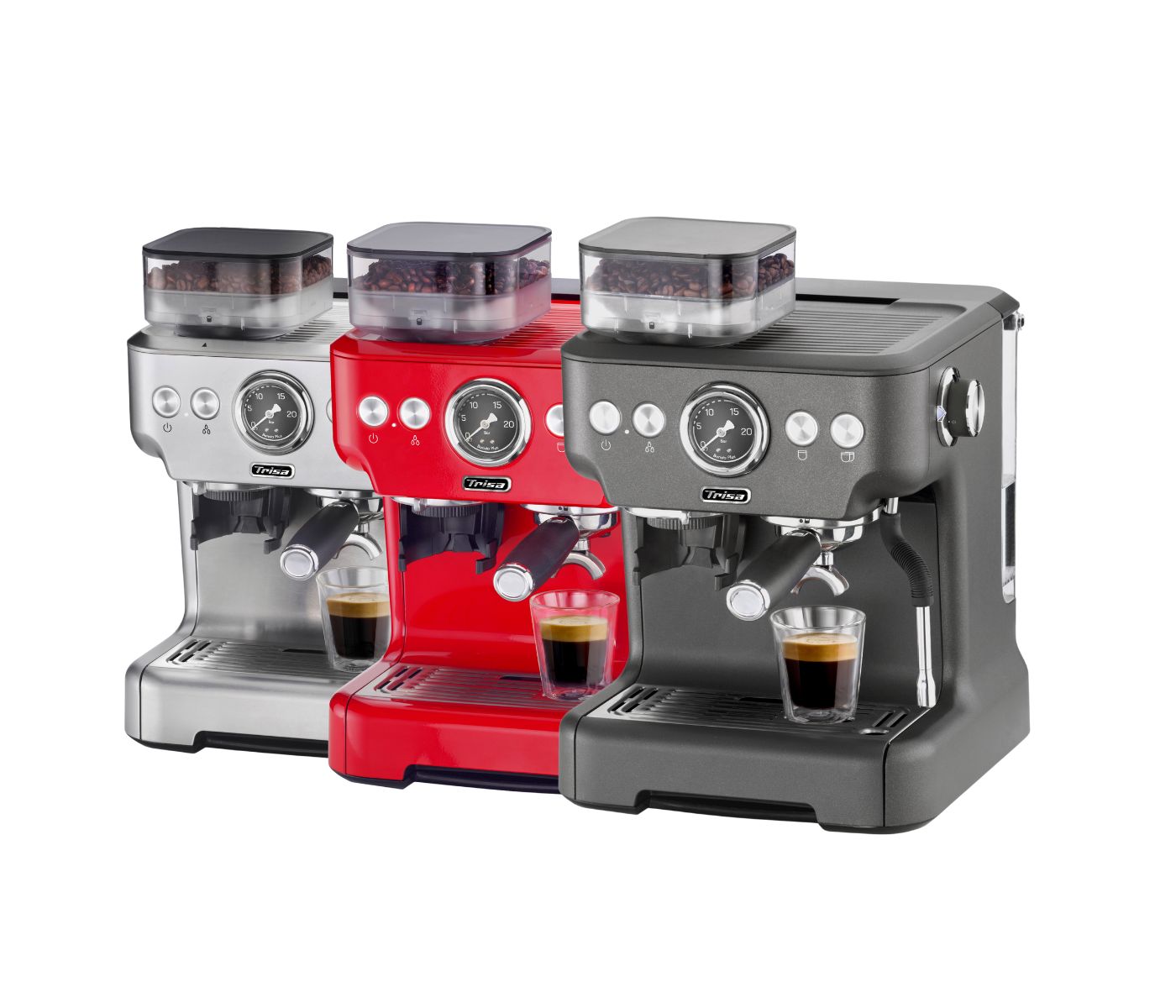Μηχανή Espresso Επαγγελματική Trisa "Barista Plus"